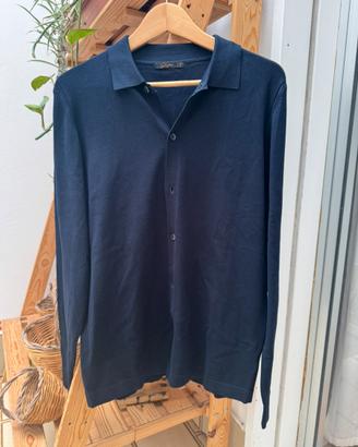 Cardigan blu scuro sonny bono