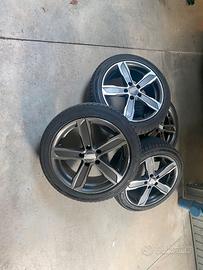 Cerchi in lega 17 +gomme termiche invernali 205/50