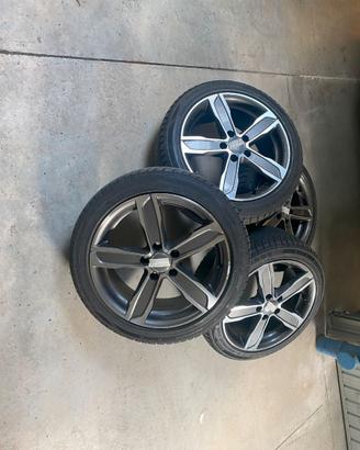 Cerchi in lega 17 +gomme termiche invernali 205/50