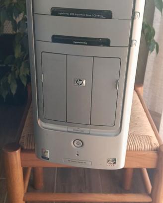 PC HP Media Center installato Linux,