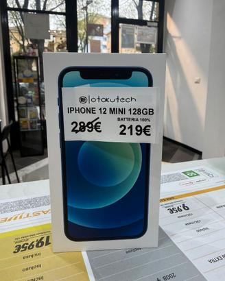 IPHONE 12 MINI 128GB SUPER PROMO BT 100%