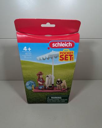 Set Schleich 42751 Pocket Set Picnic e Carlino