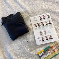 Fascia porta bebé ergonomica color blue jeans