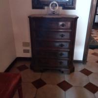 Coppia mobiletti in radica