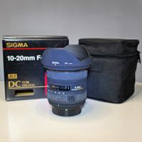 Sigma 10-20 DC EX HSM attacco Nikon