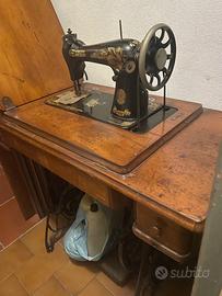 Macchina cucire a banco