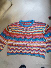 Maglione traforato 