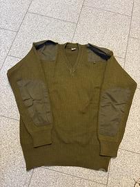 Maglione lana Esercito taglia M