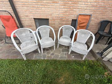 Sedie / poltroncine da giardino
