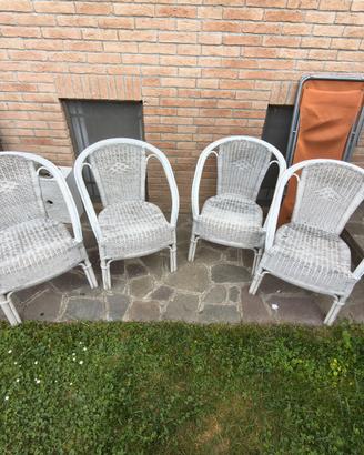 Sedie / poltroncine da giardino