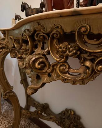 consolle in stile barocco 