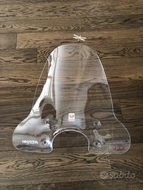 Parabrezza nuovo ISOTTA per Vespa ET2/ET4 + staffe