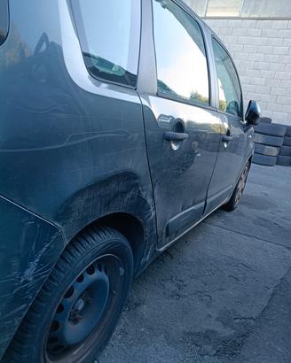 PORTIERA DESTRA CITROEN C3 PICASSO PER RICAMBI