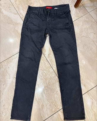 PANTALONE UOMO DI COTONE BRAND GUESS COLORE GRIGIO