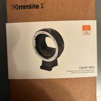 Adattatore canin eos su sony E-mount