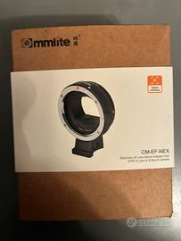 Adattatore canin eos su sony E-mount