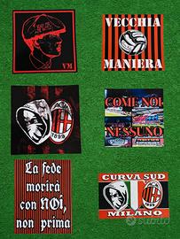adesivi ultras Milan curva sud 
