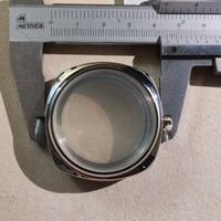 cassa in acciaio orologio 