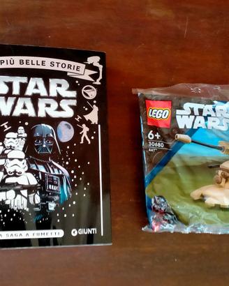 libro Star Wars Tutta la saga a fumetti+Lego 30680