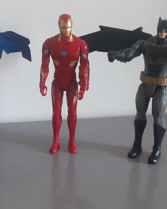 Batman+Uomo Ragno+Capitan America+IronMan