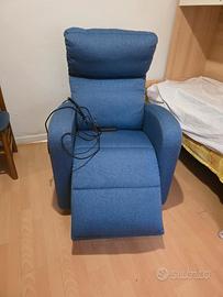 Poltrona reclinabile elettrica