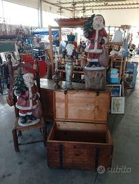 Babbo Natale cm 80 e Soldato cm 85 in Resina pesa