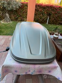 Portapacchi con chiave + barre e cinghie