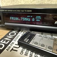 Sintonizzatore RDS DENON TU-580RD + telecomando