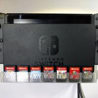 Supporto a parete con porta giochi Nintendo Switch