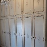 Cameretta stile veneziano con scrivania e sedia