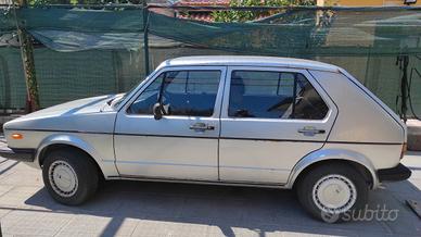 Volkswagen Golf GTD 1ª serie 1982 iscrizione ASI.