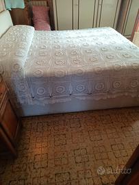 coperta matrimoniale fatta interamente all uncinet