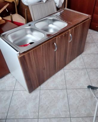 Mobile cucina più lavandino