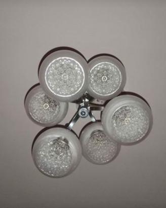 lampadario anni 50 stile Sciolari 
