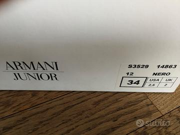 stivale comodo bambina armani