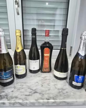 Selezione liquori e spumanti 