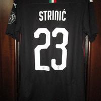 Maglia Milan 2019 Third Strinic Match Worn Issued