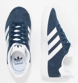 Adidas gazelle clearance bianche e blu