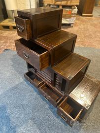 Raro Kaidan Tansu - Mobile a Scala Giapponese Anti