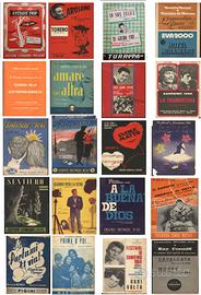 Vecchi spartiti Musicali Festival di Sanremo