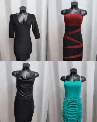 Abiti midi vari abito lungo con spalline per donna