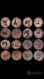 Monete Romane Originali Certificate 8 Pezzi Rare