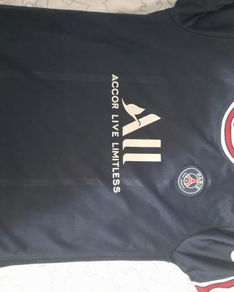 Maglia calcio paris saint germain 10 anni