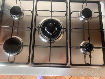 Piano cottura a gas De longhi  YAL 59 ASDV 90cm
