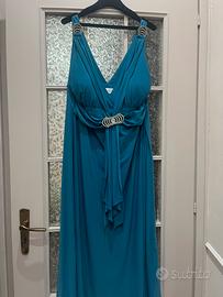 Abito da cerimonia turchese