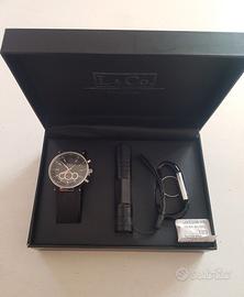 Set L&Co Orologio uomo + torcia e portachiavi