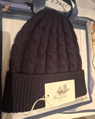 Berretto di puro cashmere 