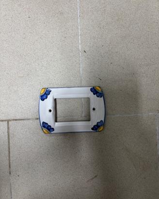 Set di placche interruttori di “vietri ceramiche”