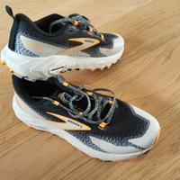 Brooks cascadia 18 uomo 44 mai indossate - trail
