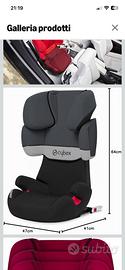 Seggiolino auto con attacco  ISOFIX